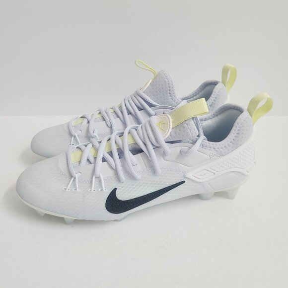 Nike Alpha Huarache 9 Elite Low LAX SE Lacrosse Cleats FV6147-001 Size 8.5 #1 - Picture 1 of 8